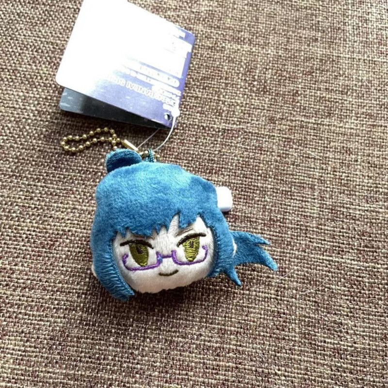 Cartoon Animation Jujutsu Kaisen Brooch Pin Pendant Plush Stuffed Toys Cute Pendant Bag Decoration