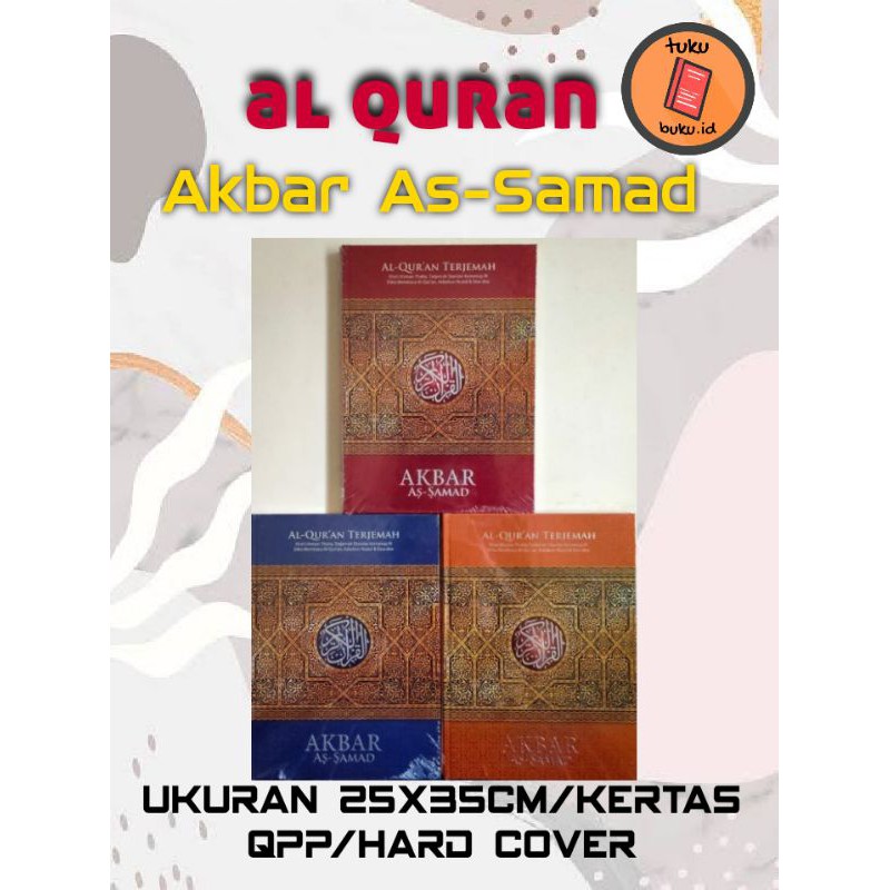 ALQURAN AKBAR AS SAMAD LANSIA JUMBO