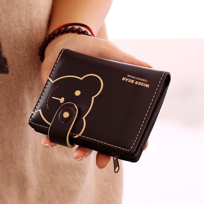 DOMPET MINI - DOMPET WISER BEAR - Dompet lipat wanita