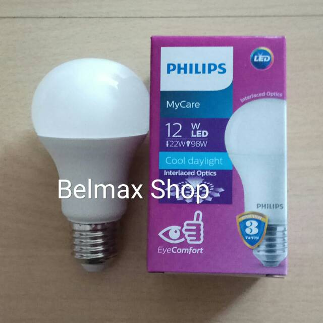 Lampu Philips LED 12 Watt Cool Daylight / Lampu Led Philips 12 Watt Putih / Lampu Led 12 Watt Philip