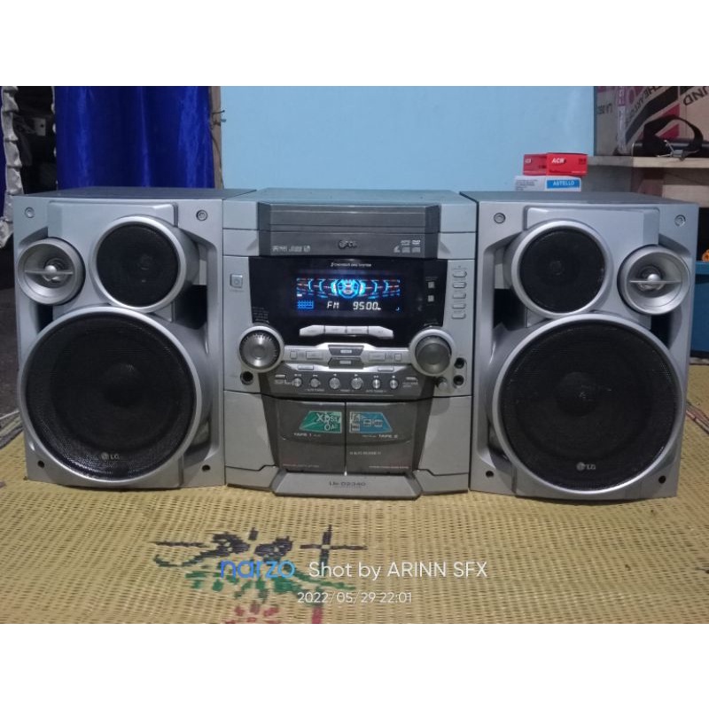 Hifi compo LG LM-D2340 A bekas second original