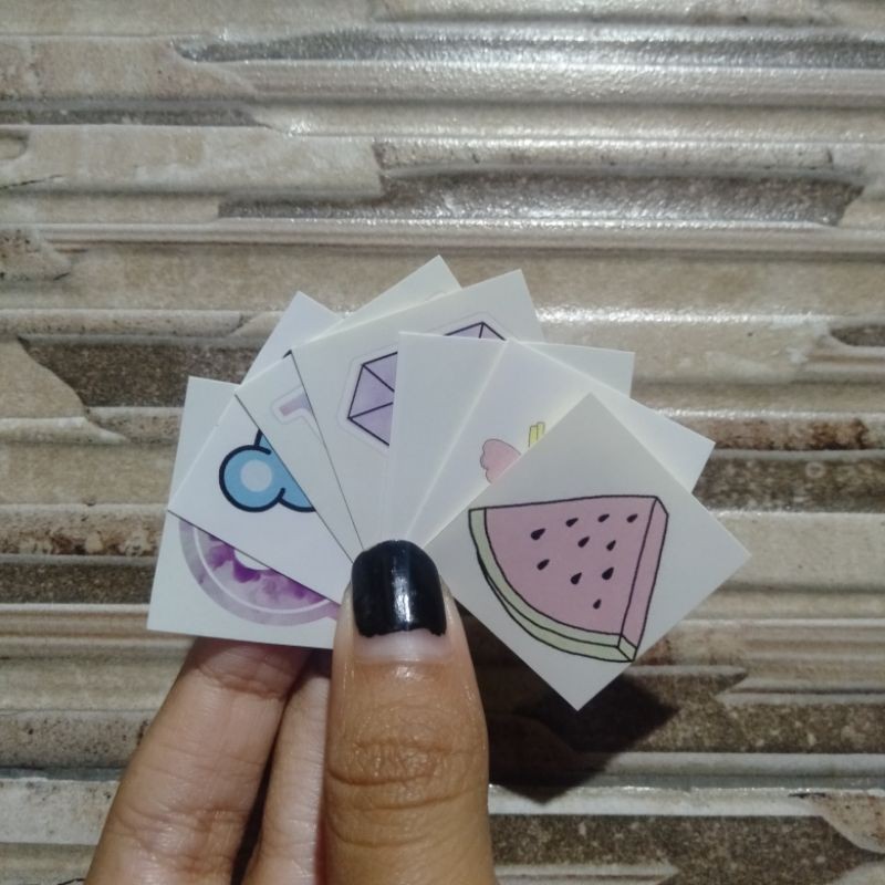 

Stiker Chromo Ukuran 3x3 (126Pcs)