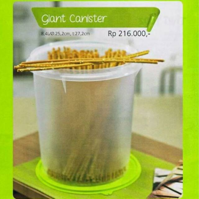 giant canister hijau
