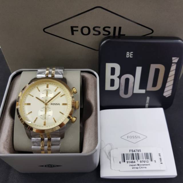 Jam Tangan Pria FOSSIL FS 4785 ORIGINAL