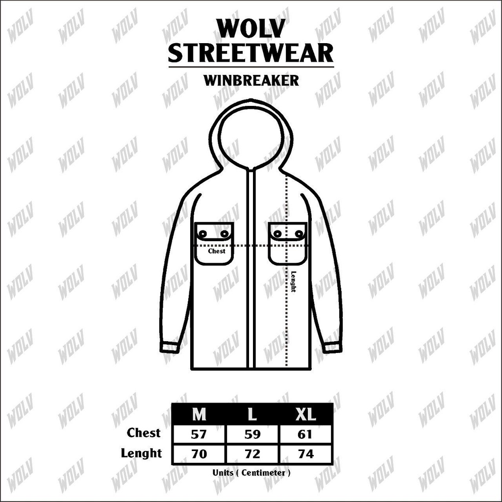 COUGLE WINDBREAKER JACKET HISTORIA ORIGINAL WOLV