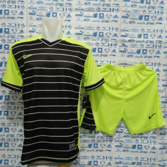 Baju Kaos Bola Baju Futsal Jersey Futsal Kaos Setelan Futsal Nike Eap Hitam Hijau