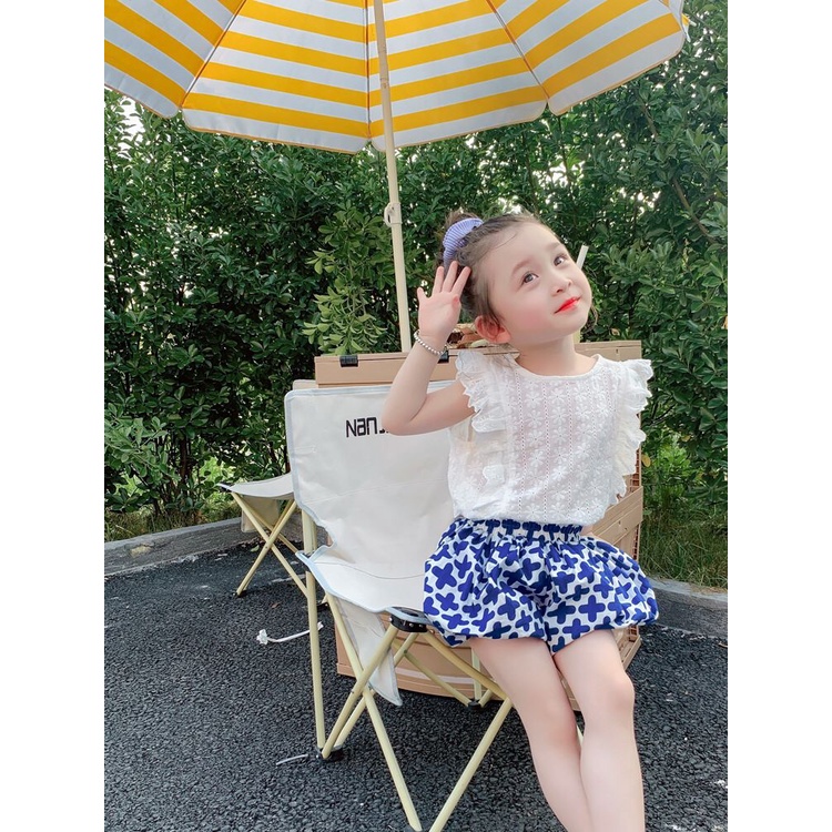 (LOLI-JKT) ST-184 STELAN ANAK CEWEK BIRU OCEAN SIZE 100-140