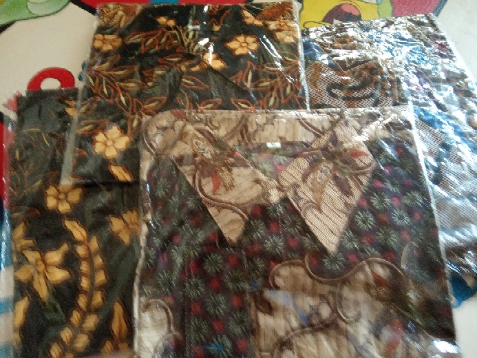 Atasan Batik Dolby Dolbi Dobby Doby Tenun Sutra Tulis Halus Katun Atbm Baron ,sarombit Atasan