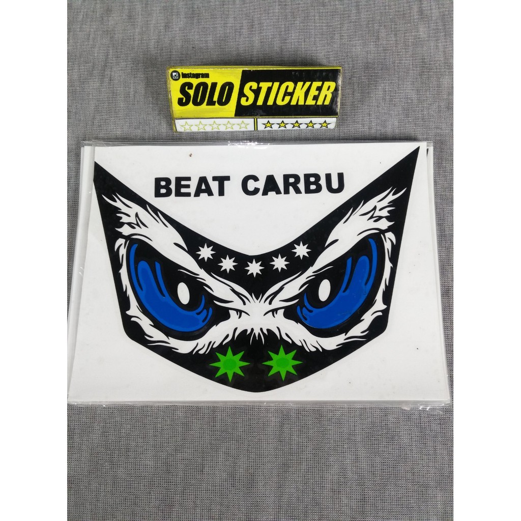 Bisa Cod Sticker Variasi Mata Variasi Lampu Depan Honda Beat