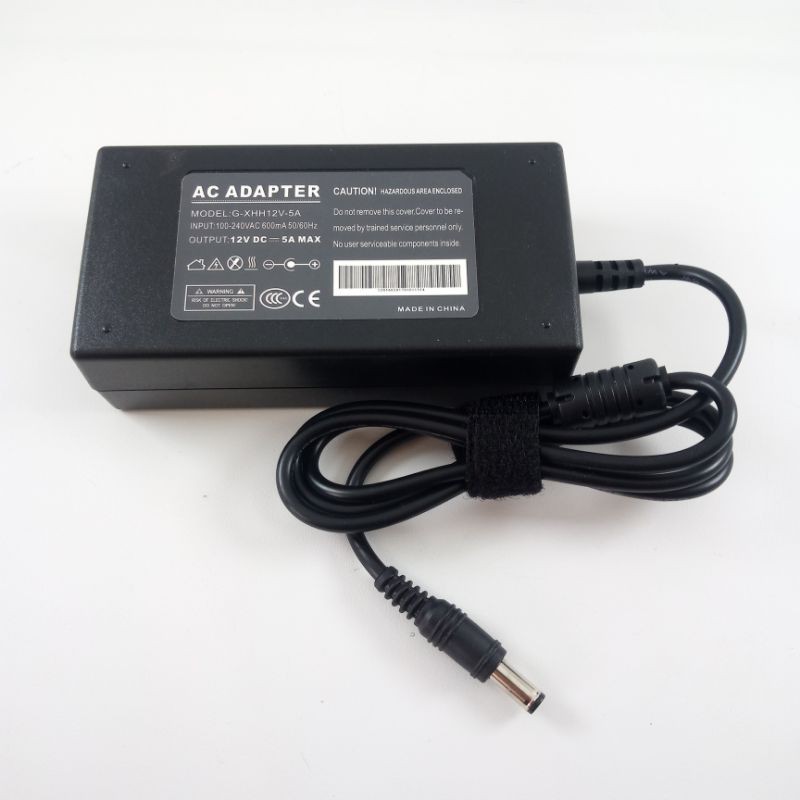 ADAPTOR CCTV 12V 5A UNIVERSAL POWER