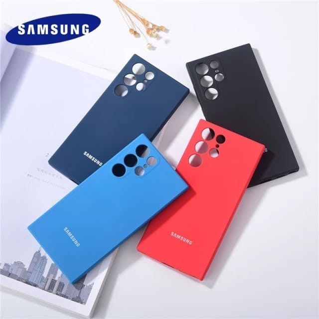 SAMSUNG S21 FE S22 S22 PLUS S22 ULTRA CASE SILKY BLUDRU SOFTCASE LOGO SILIKON WARNA KARET FINISH MATTE CASING COVER SAMSUNG S22 SAMSUNG S22+ SAMSUNG S22 ULTRA SAMSUNG S22 PLUS