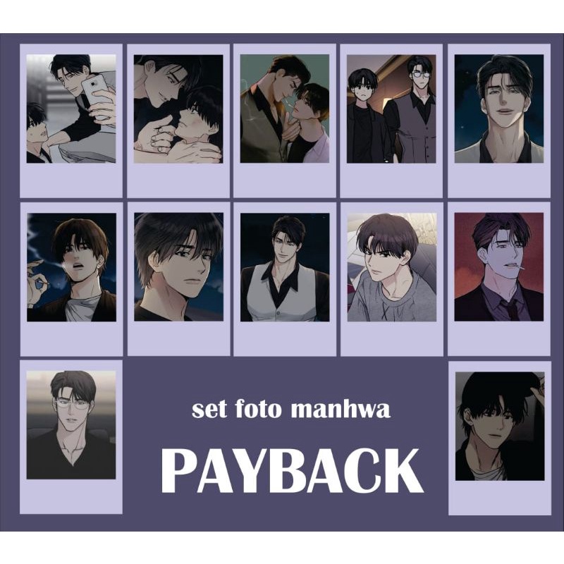 set foto manhwa yaoi/BL payback