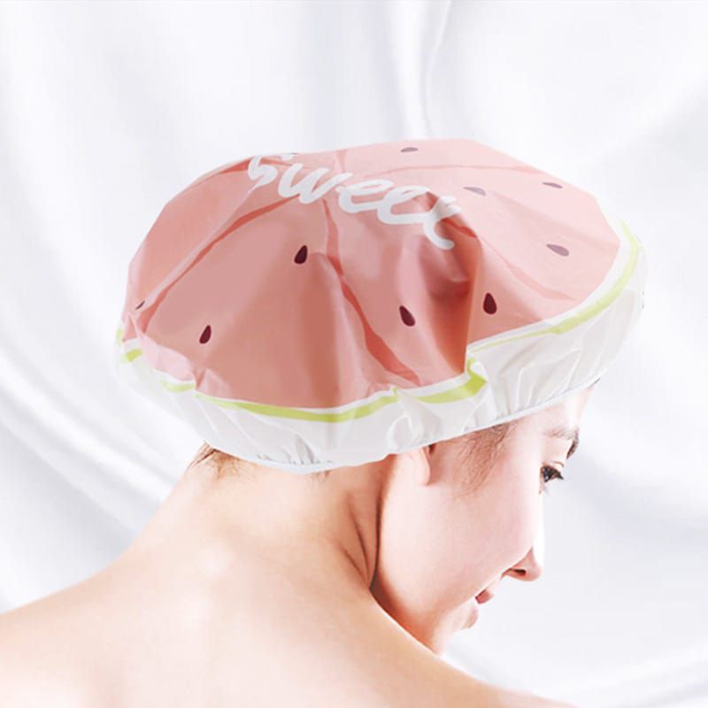 Shower Cap / Penutup Kepala Pelindung Rambut anti basah