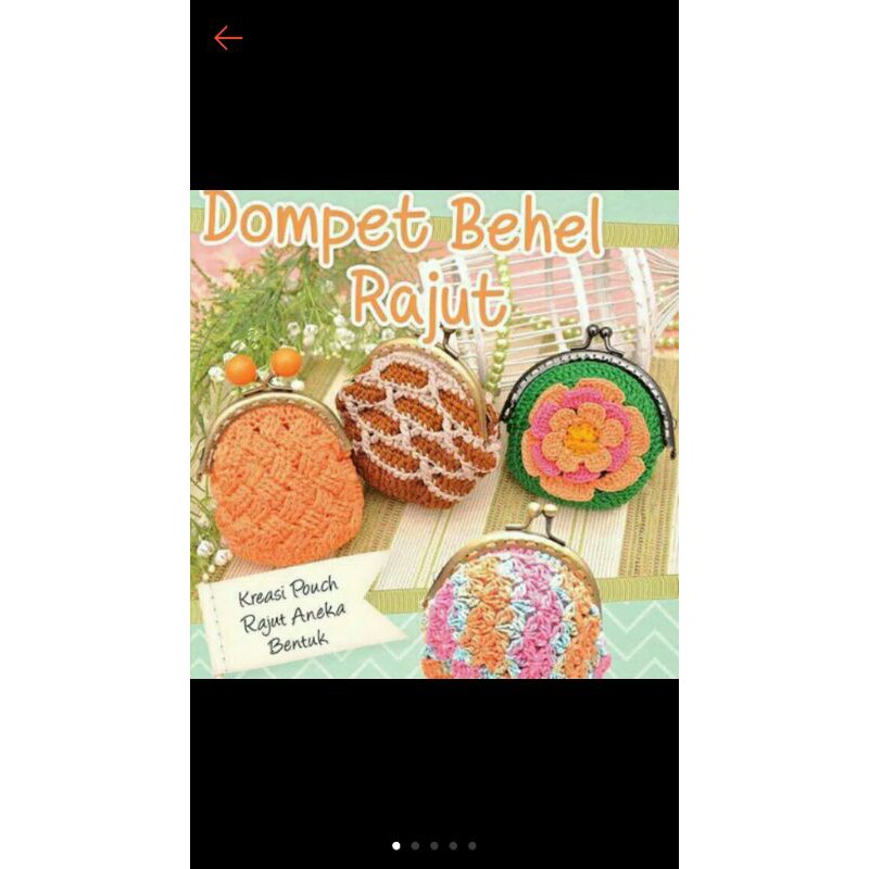 Buku Dompet Behel Rajut