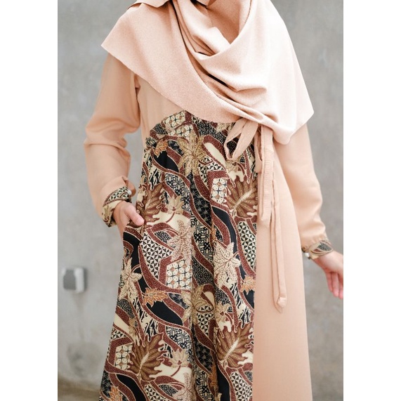 Gamis New Sabiya Dress Muslim Batik