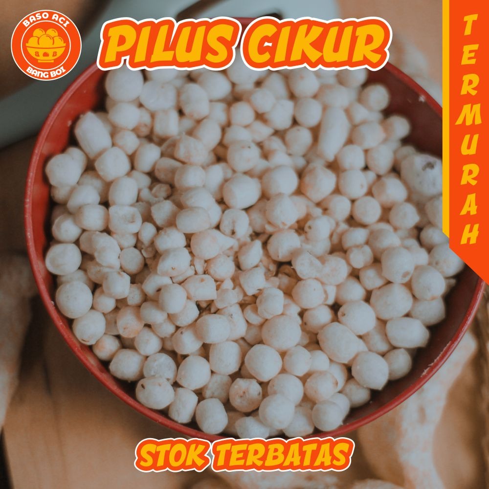 

PILUS CIKUR 150 GRAM / TOPING BASO ACI / ASLI GARUT / TOPING SEBLAK BAKSO ACI TERMURAH BELI 5 GRATIS 1 BANGBOI