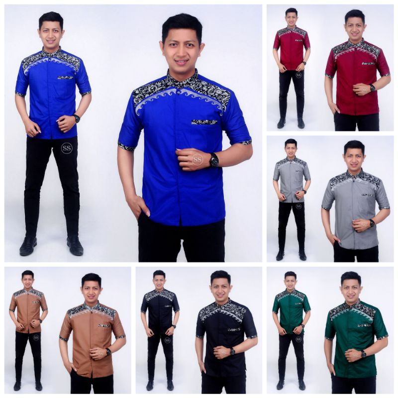 KOKO BATIK MURAH LENGAN PENDEK ORI