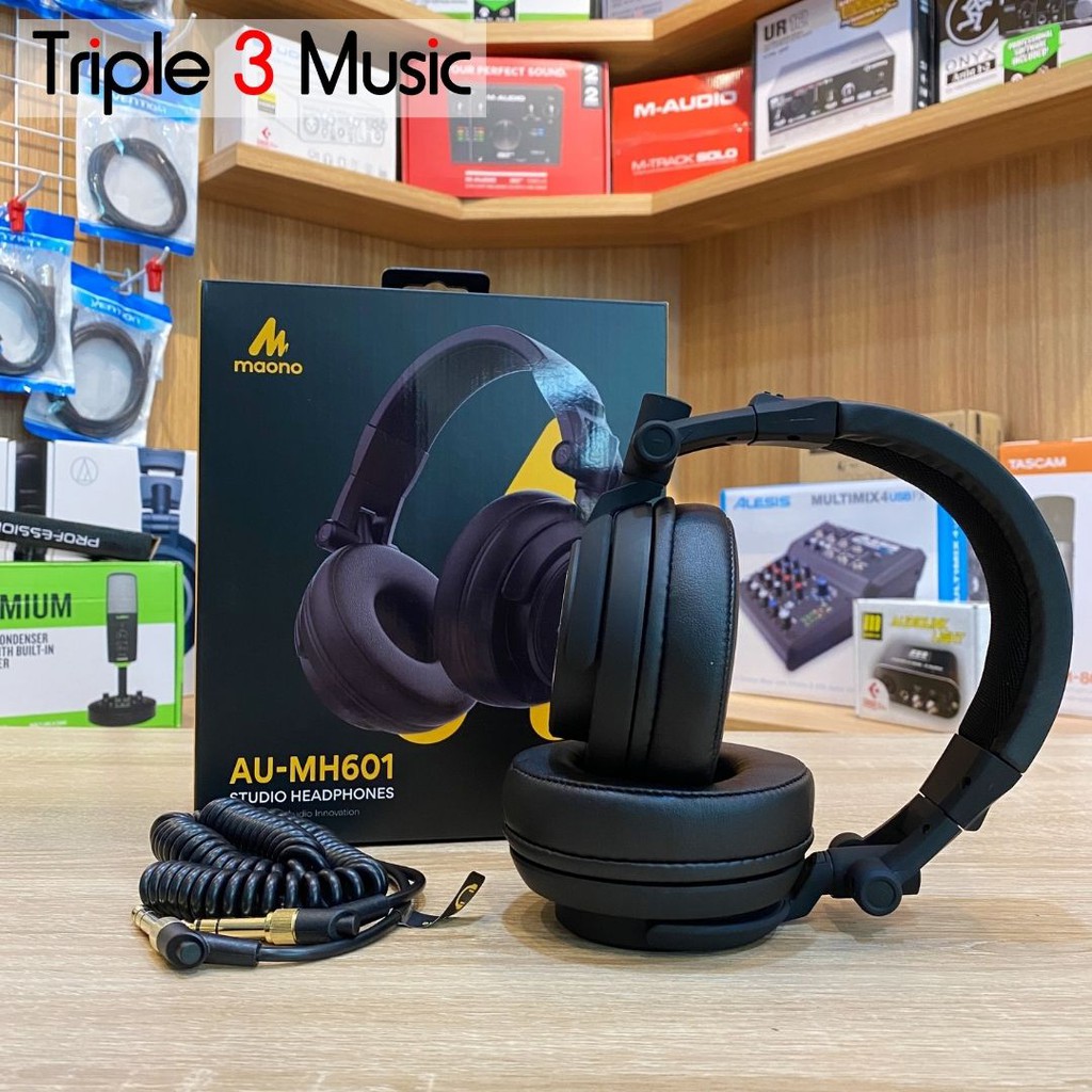 MAONO AU - MH601 MH 601 MONITOR HEADPHONE DJ HEADPHONE