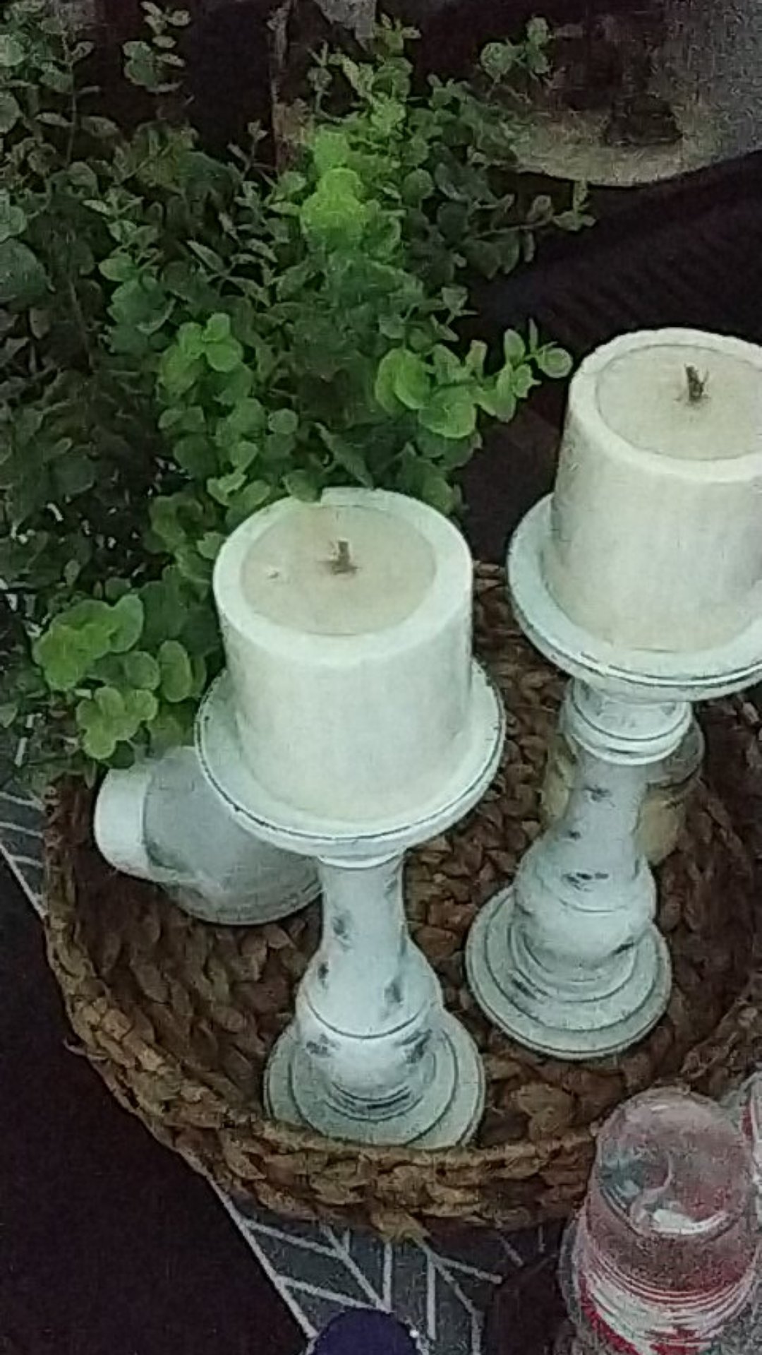 Lilin Pilar / Lilin Stearin 7.5 X 7.5 Cm