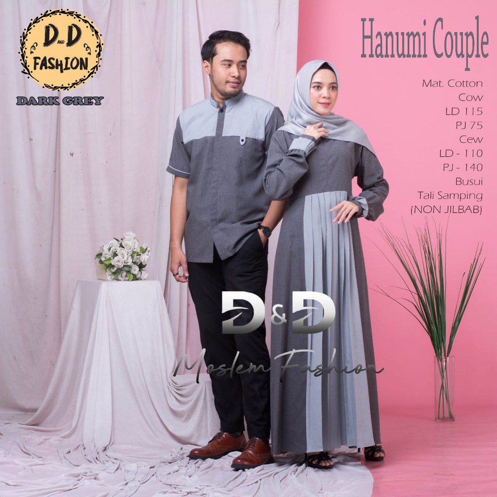 HANUMI BAJU COUPLE BAJU SARIMBIT TERBARU BY ORI D&amp;D