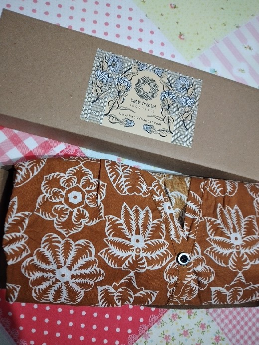 Batik Fractal Blus Wanita Motif Padi Hijau Ukuran Wanita Dewasa Fit To L