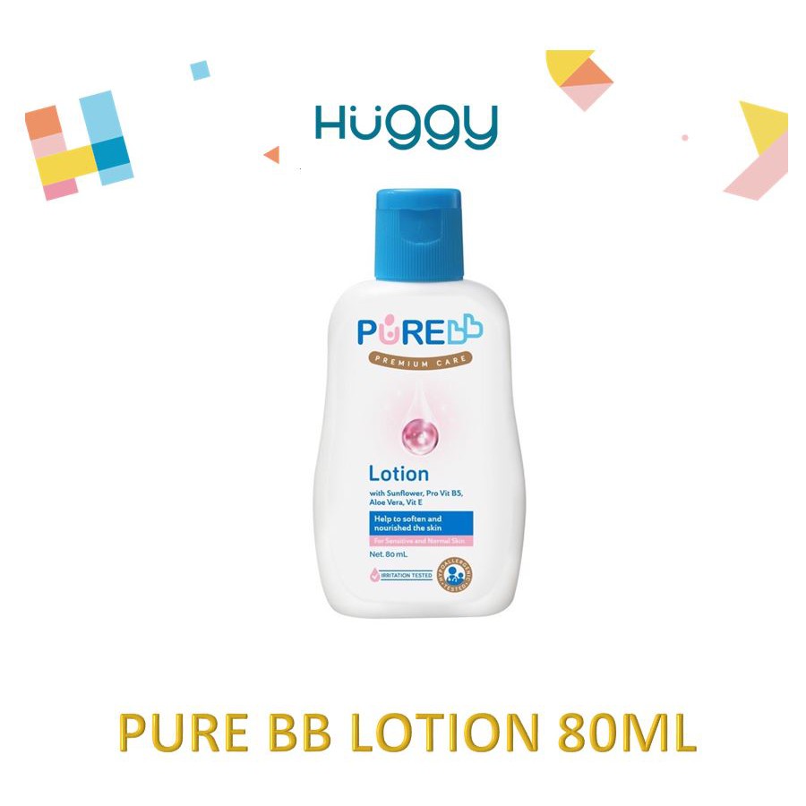 Pure BB Lotion 200ml 80ml Pure Baby