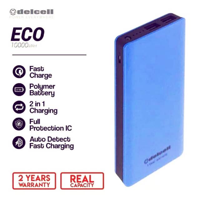 Powerbank Delcell ECO 10000mah