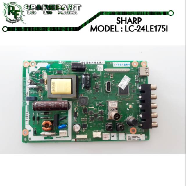 MB TV LED SHARP LC-24LE175I  Mainboard tv led sharp lc 24le175 i