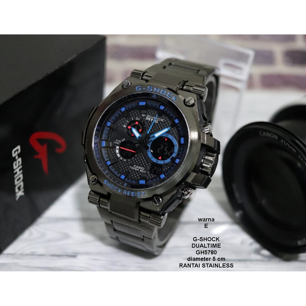 Jam Tangan Pria Cowok G-SHOCK RANTAI GH5780 READY