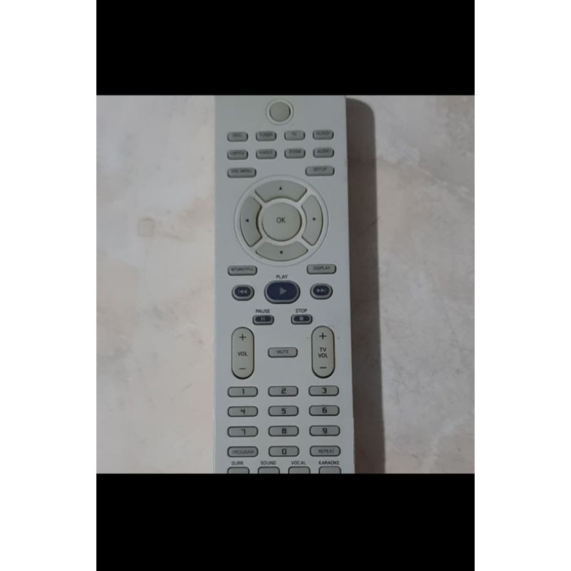 REMOTE REMOT DVD HOME TEATER PHILIPS ORIGINAL ASLI HITAM