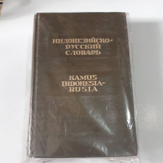 Buku 100% original kamus INDONESIA RUSIA