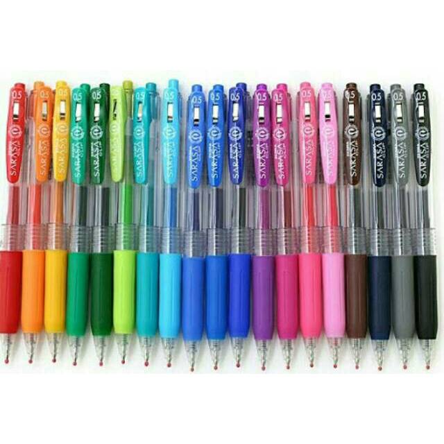 

Pulpen Gel Zebra Sarasa Clip Original Colour - 0.5mm
