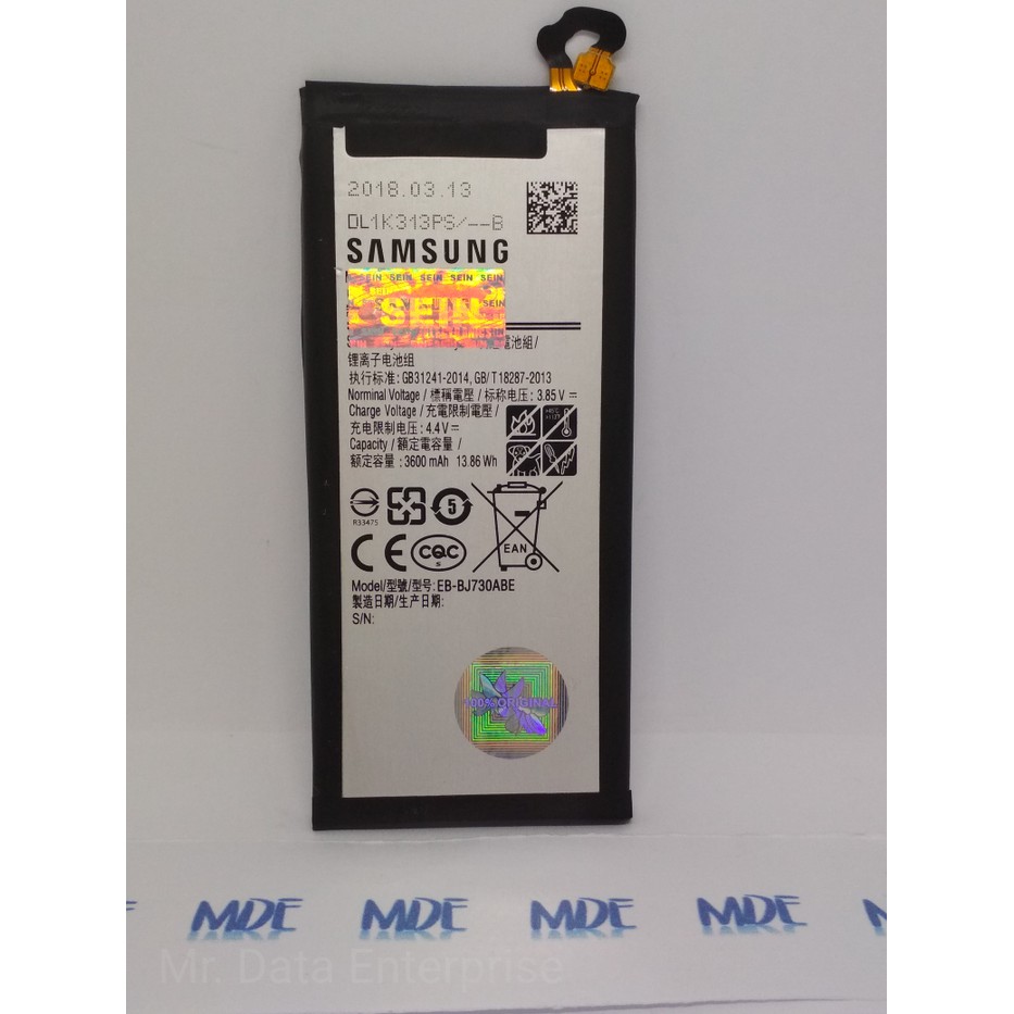 Jual Baterai Samsu   ng A7 2017 A720F Original Batre Battery Indonesia