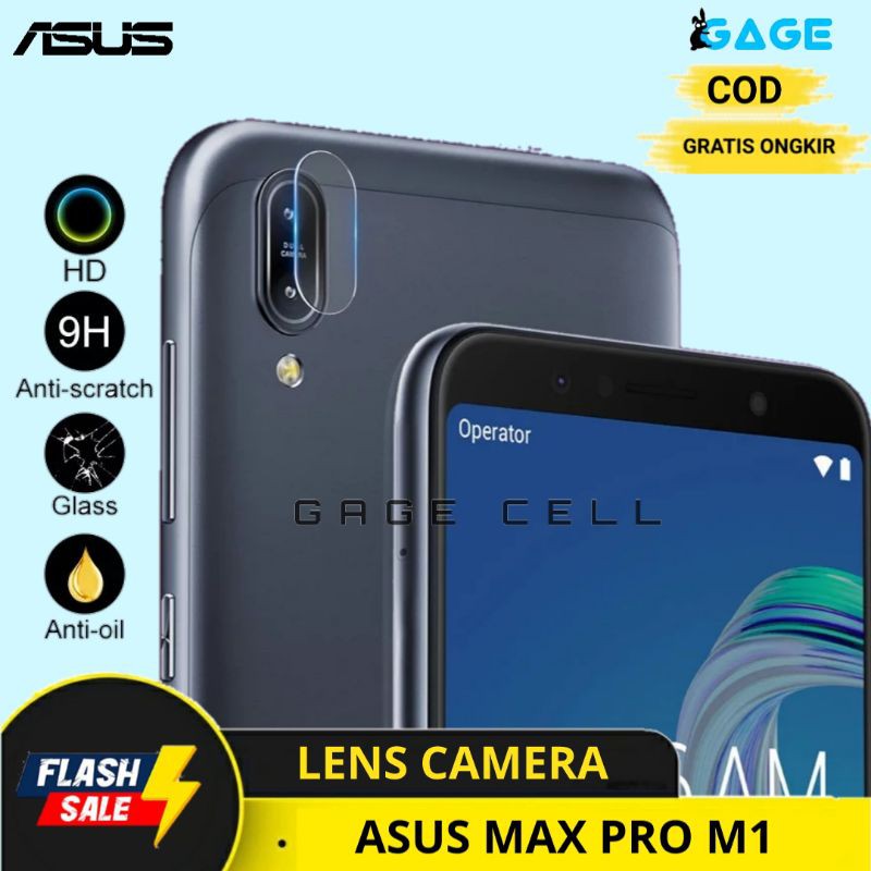 COD✅ Tempered Glass Camera Tg Antigores Kamera Asus Zenfone Max Pro M1 Screen protector Premium