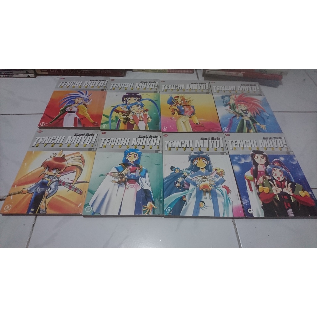 Komik Tenchi Muyo Ryouohki 1-8 OG