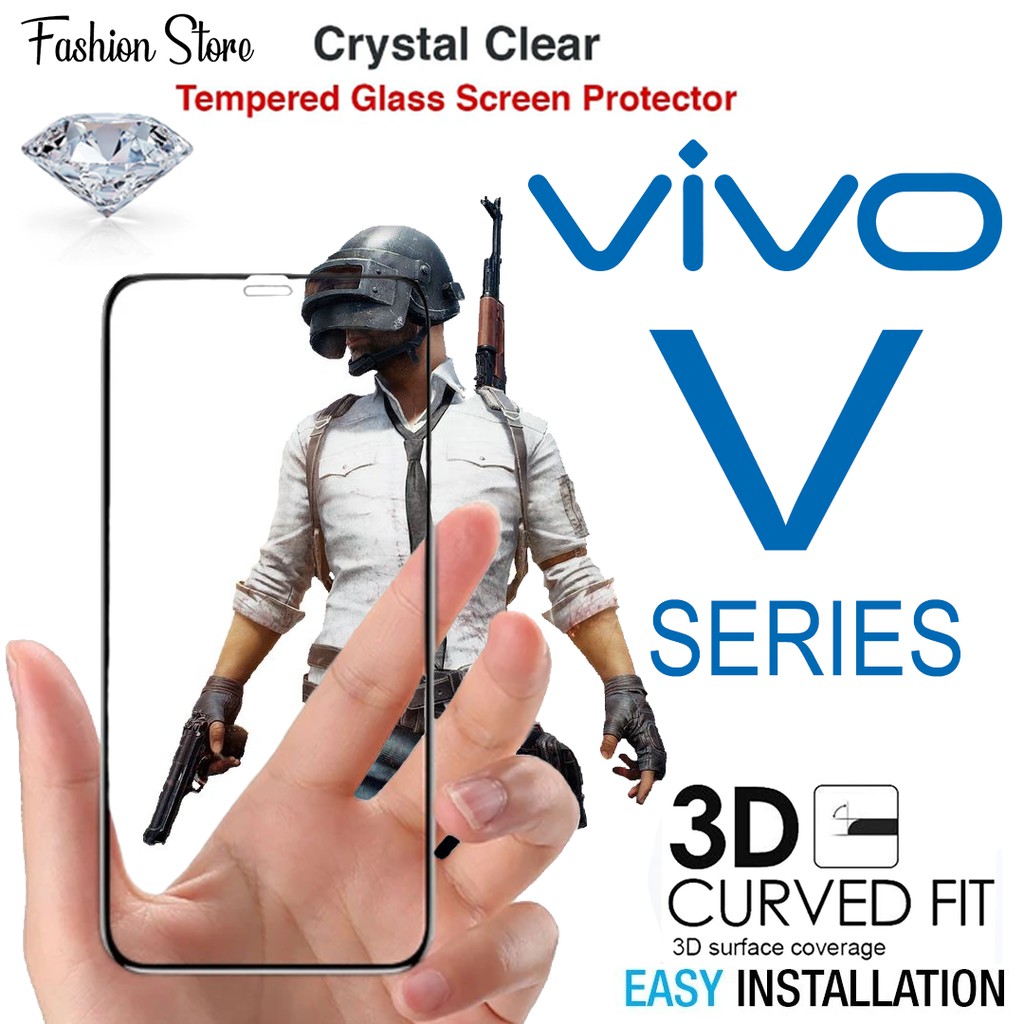 VIVO V SERIES TEMPERED GLASS 5D/6D/9D V11/V11PRO/V15/V15PRO/V17/V17PRO/V5/V5LITE/V7/V7+/V9