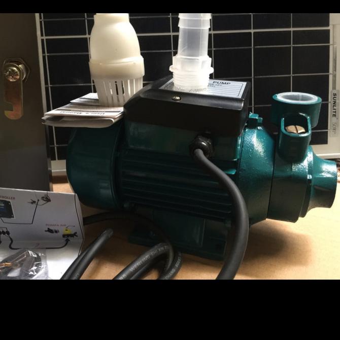 PAKET POMPA AIR TENAGA SURYA DC 200WP