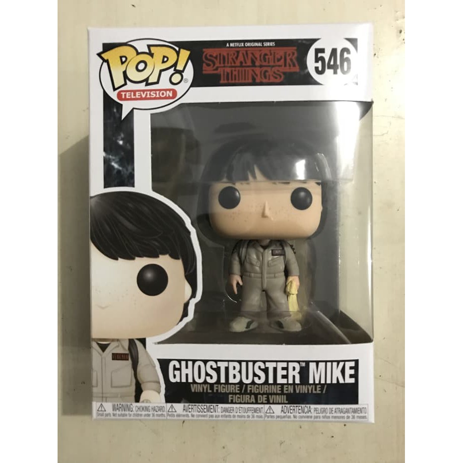 Funko POP Television: Stranger Things - Ghostbuster Mike