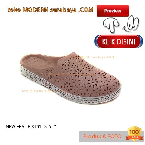 NEW ERA LB 8101 DUSTY sandal selop wanita flat casual