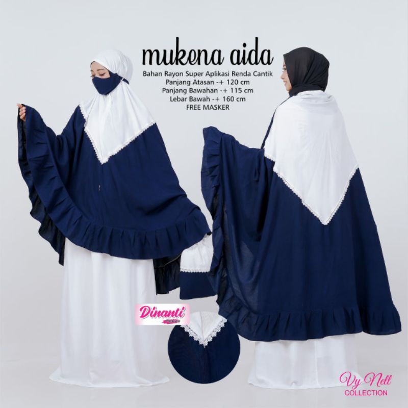 Mukena aida free masker