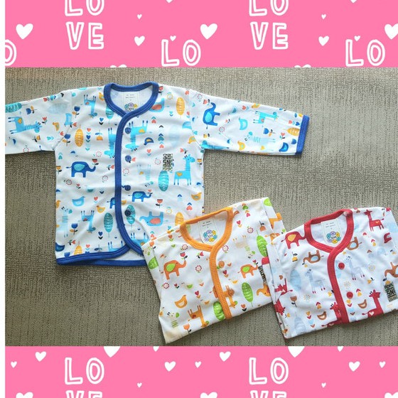 Nova Baju Panjang Print / Baju Anak / Baju Bayi