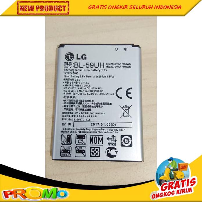 TERBARU BATERAI LG G2 MINI D620 D620R D618 BL-59UH BL59UH BOLEH RESELLER