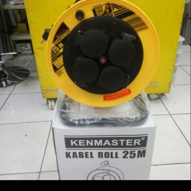 Kabel roll listrik 25mtr kenmaster sni