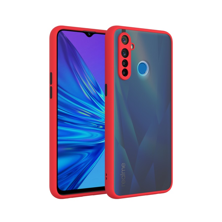 Case Dove Realme 5 pro Prosted Case Cover