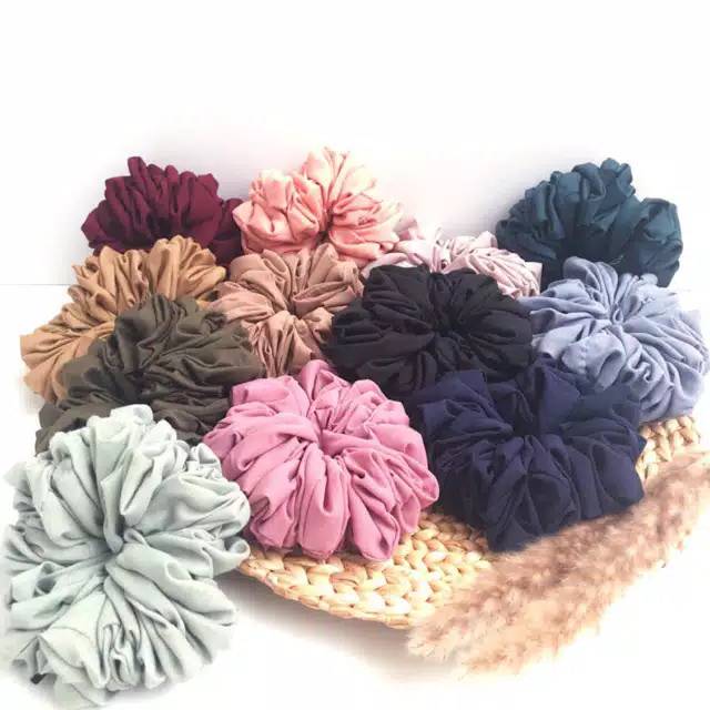 SCRUNCHIE / KUNCIR RAMBUT / Cepol Hijab Warna Random