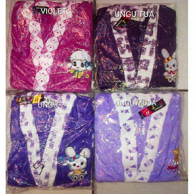 HANDUK KIMONO/KIMONO HANDUK WARNA ANAK BERMOTIF LUCU/ KIMONO ANAK