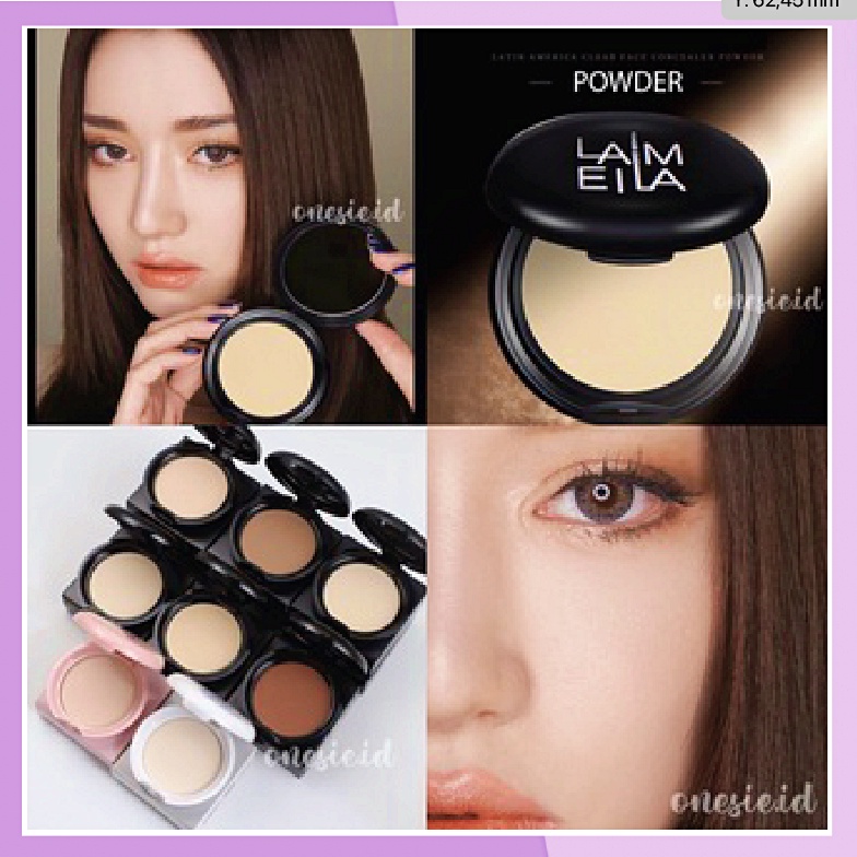 LAMEILA Bedak Pressed Mineral Powder Professional LA067