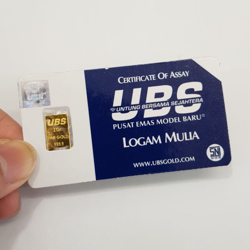 Logam Mulia UBS 1 gram SNI