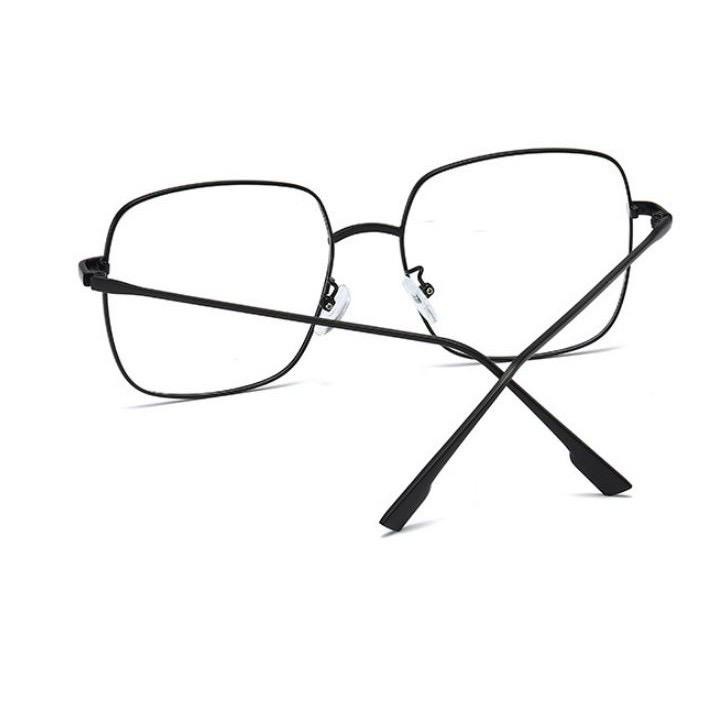 WBS Kacamata Anti Radiasi UV Persegi Kaca Mata Style Korea Bingkai Retro Frame Eyeglasses Murah KC012 (7825)-6