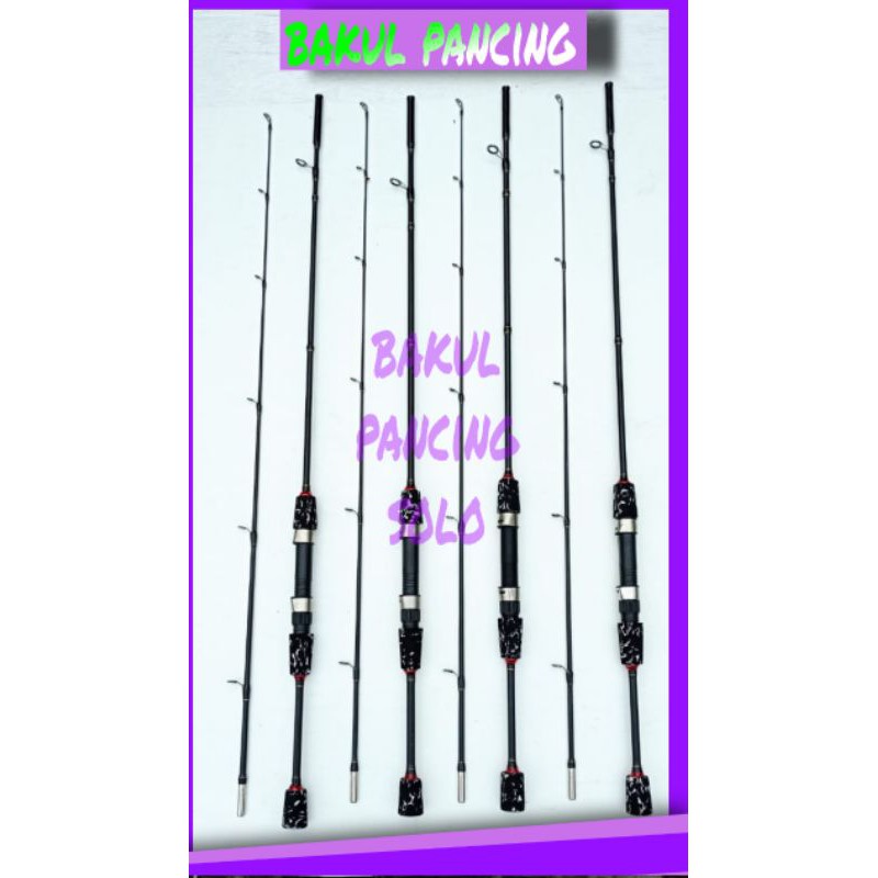 GROSIR Termurah Joran Ajiro spining Pegasus Black Fighter 150 165 180 198cm(COD)